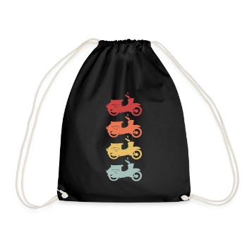Moto Schwalbe Vintage - Sac de sport léger - noir - Devant