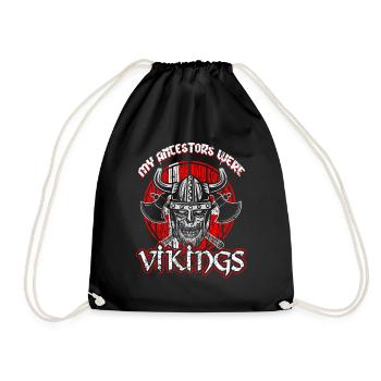 Viking danois - Sac de sport léger - noir - Devant