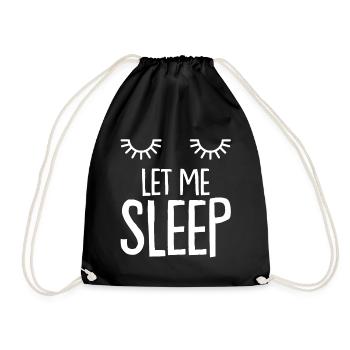 Dames Mon officiel de chemise-lit fille - Sac de sport léger - noir - Devant