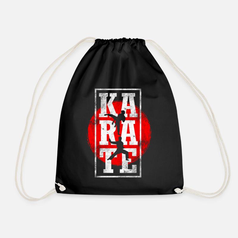 karaté - Sac de sport léger - noir