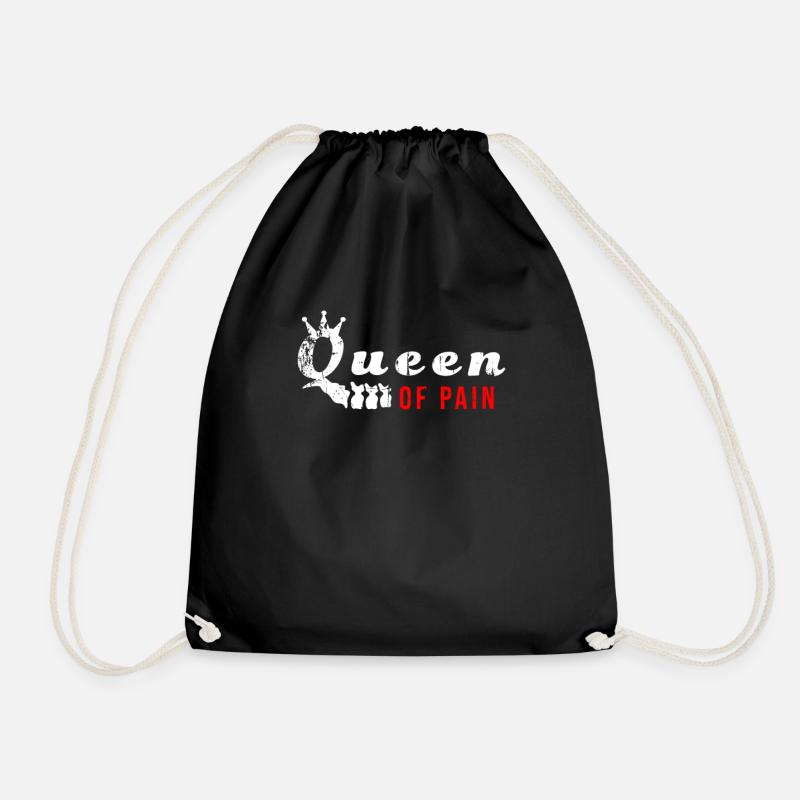 Physiotherapy training physiotherapy - Drawstring Bag - black