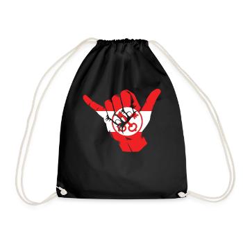 Drapeau Leiden Pays-Bas Pays-Bas Pays-Bas - Sac de sport léger - noir - Devant
