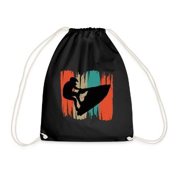 Jet ski - Sac de sport léger - noir - Devant
