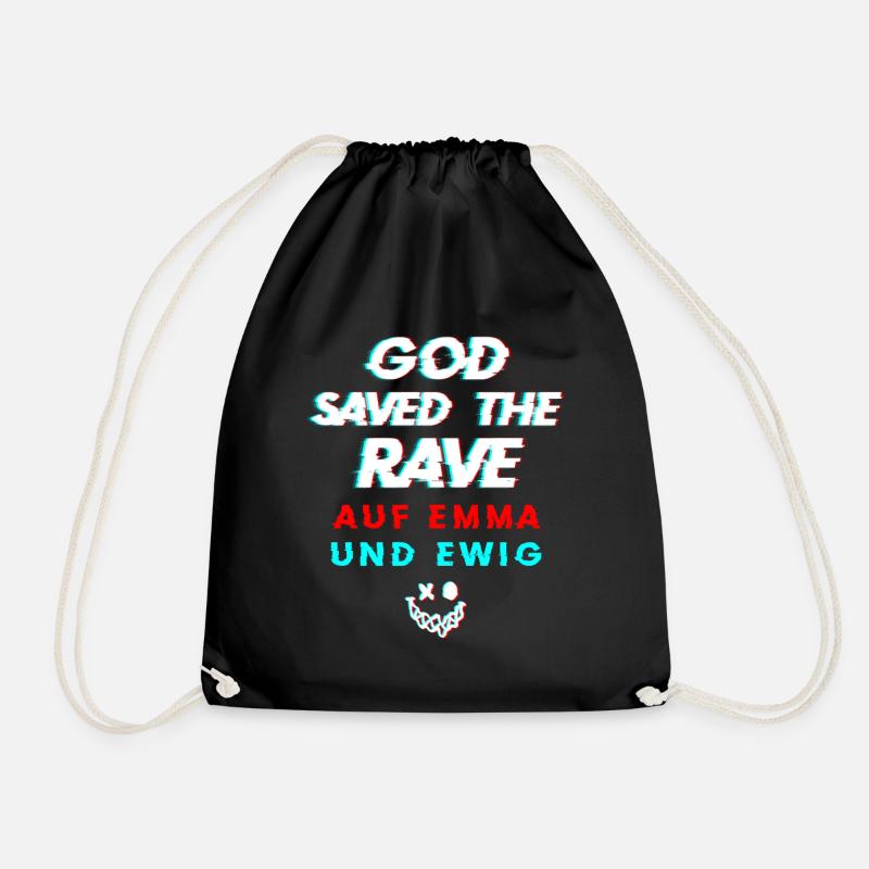 Raver - Turnbeutel - Schwarz
