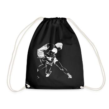 Lutte sport de lutte - Sac de sport léger - noir - Devant