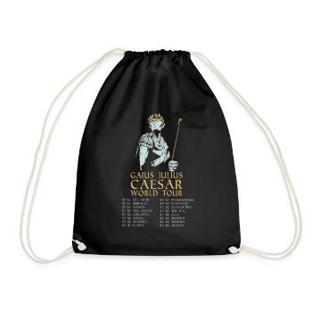 Histoire Gaius Julius Caesar anciens raids - Sac de sport léger - noir - Devant