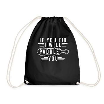 Paramedic emergency medical technician - Drawstring Bag - black - Front