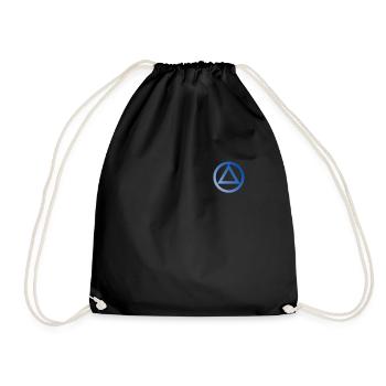 Logo symbole alcoolique anonyme AA NA anti alcool - Sac de sport léger - noir - Devant