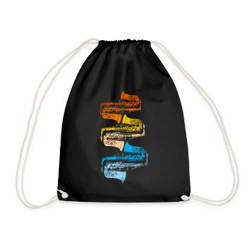 saxophone - Sac de sport léger - noir - Devant