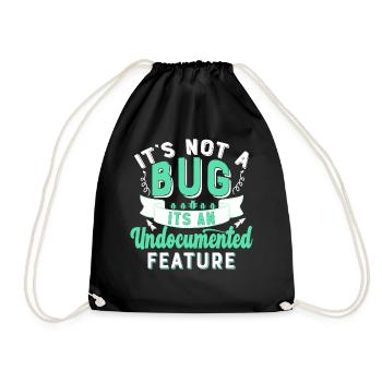 Chemise de cadeaux ingénieur en informatique - Sac de sport léger - noir - Devant