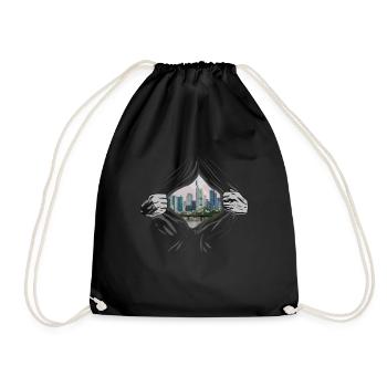 Francfort - Sac de sport léger - noir - Devant