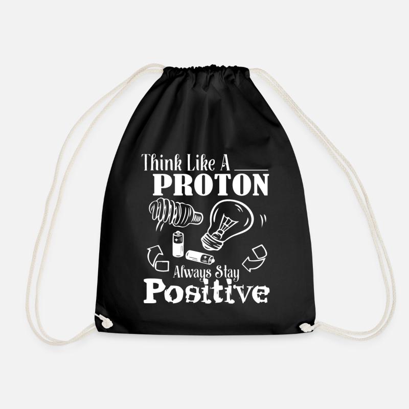 Physicien Drôle Physicien - Sac de sport léger - noir