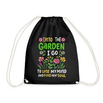 Jardinier jardinier jardinier amateur - Sac de sport léger - noir - Devant