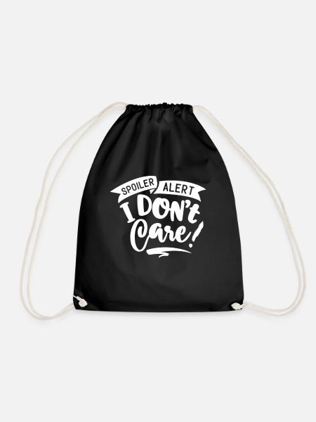 anti-social, anti-social, anti-social - Drawstring Bag - black