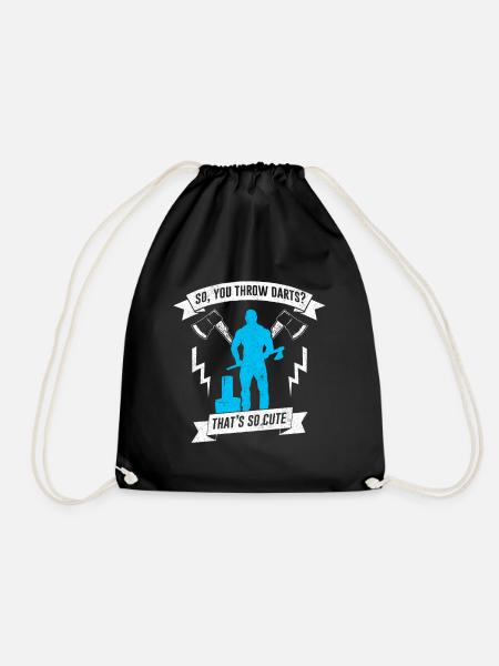 lumberjack - Drawstring Bag - black