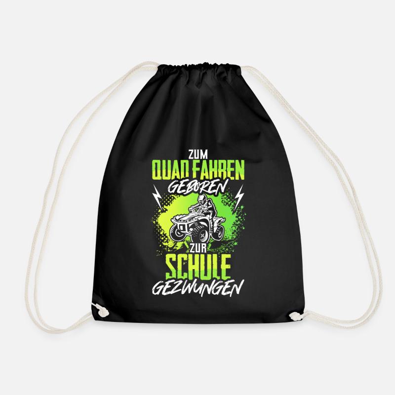 Kinder Quad Geschenk - Turnbeutel - Schwarz