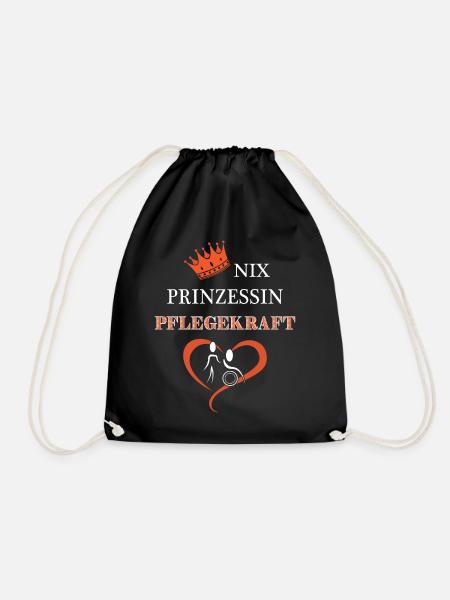 Altenpflegerin Pflegedienst Pflegehelferin Pflege - Turnbeutel - Schwarz