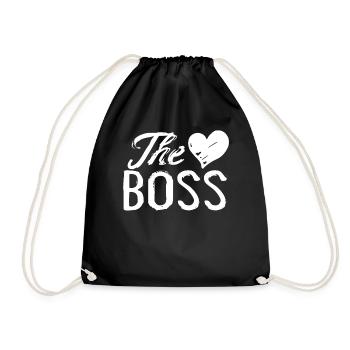 Le partenaire Boss pour les amoureux Saint Valentin - Sac de sport léger - noir - Devant