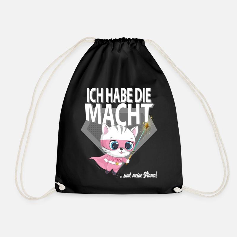 Supercat - Turnbeutel - Schwarz