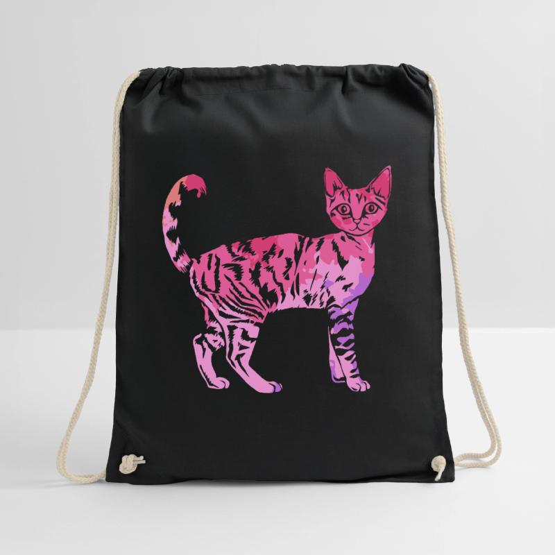 Devon rex cat Devon rex cat Coloré Sac de sport léger