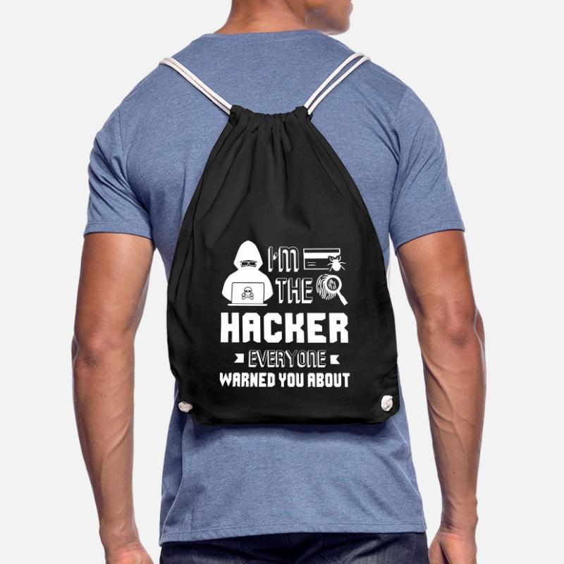 Hacker Ich bin der Hacker Turnbeutel