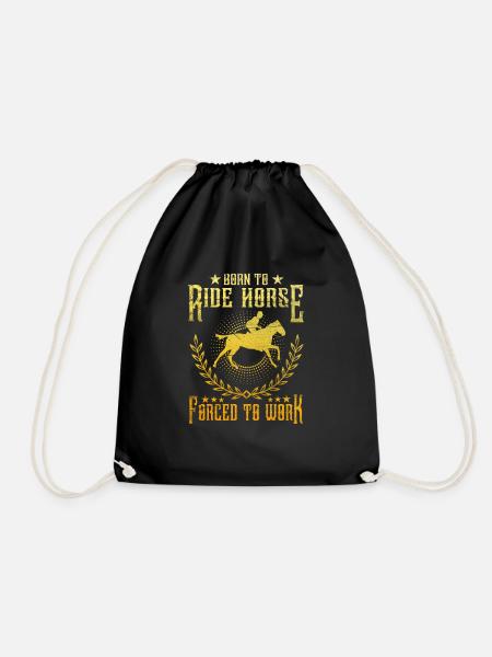 Sport équestre - Sac de sport léger - noir