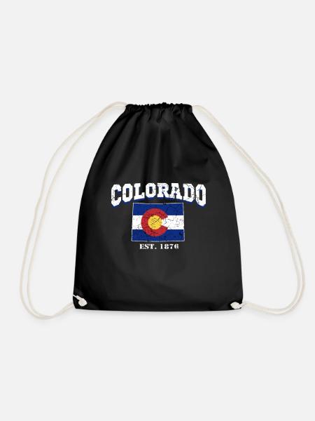 Colorado est. 1876 - Turnbeutel - Schwarz