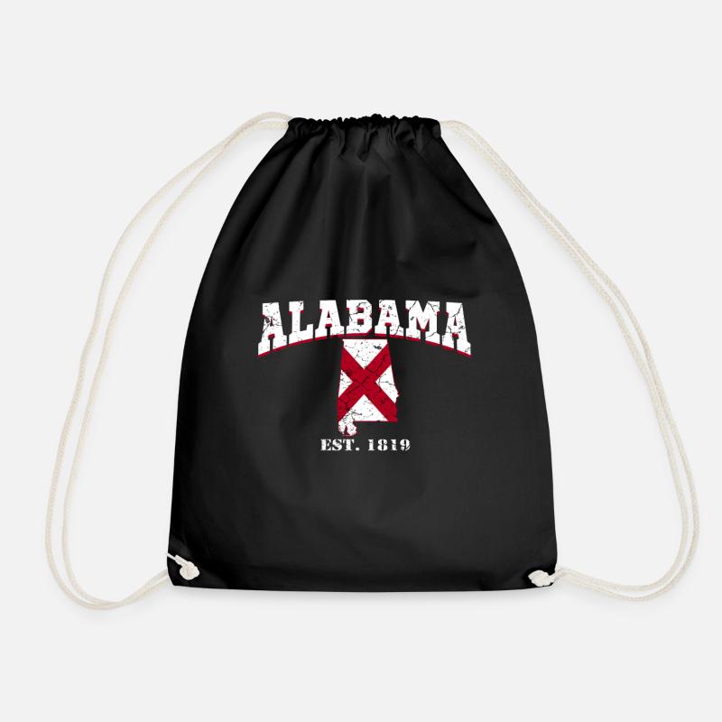 Alabama est. 1819 - Sac de sport léger - noir