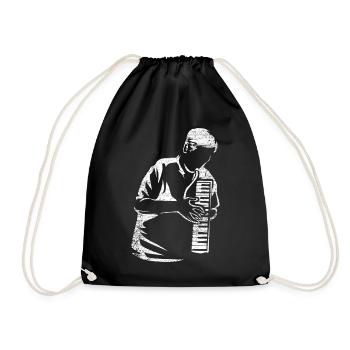 Melodica - Drawstring Bag - black - Front