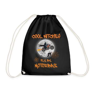 Sorcières cool Motobike - Bike Chopper - Sac de sport léger - noir - Devant