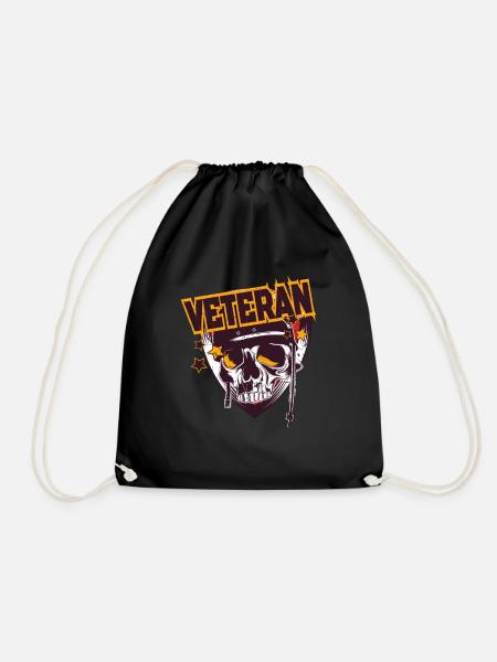 Veteran Der Armee - Turnbeutel - Schwarz