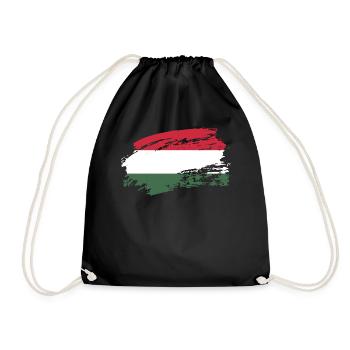 hungary hungary - Turnbeutel - Schwarz - Vorne