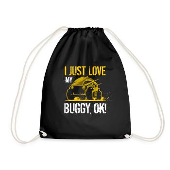 Terrain buggy 4x4 conduite de buggy - Sac de sport léger - noir - Devant