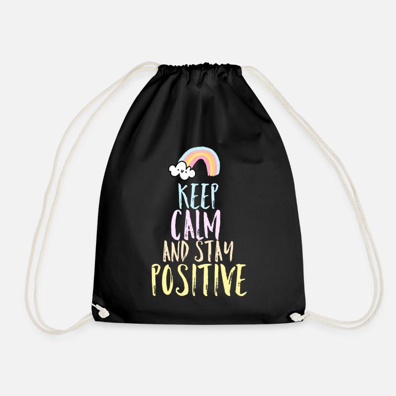 Dire positif - Sac de sport léger - noir
