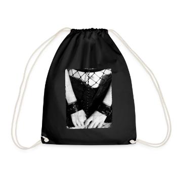 Bondage BDSM pour sub et dom pervers - Sac de sport léger - noir - Devant