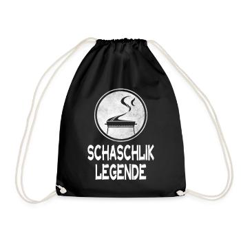 SCHASCHLIK LEGENDE - Turnbeutel - Schwarz - Vorne