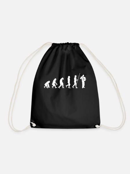 Evolution Ziehharmonika Akkordeon Musikinstrument - Turnbeutel - Schwarz