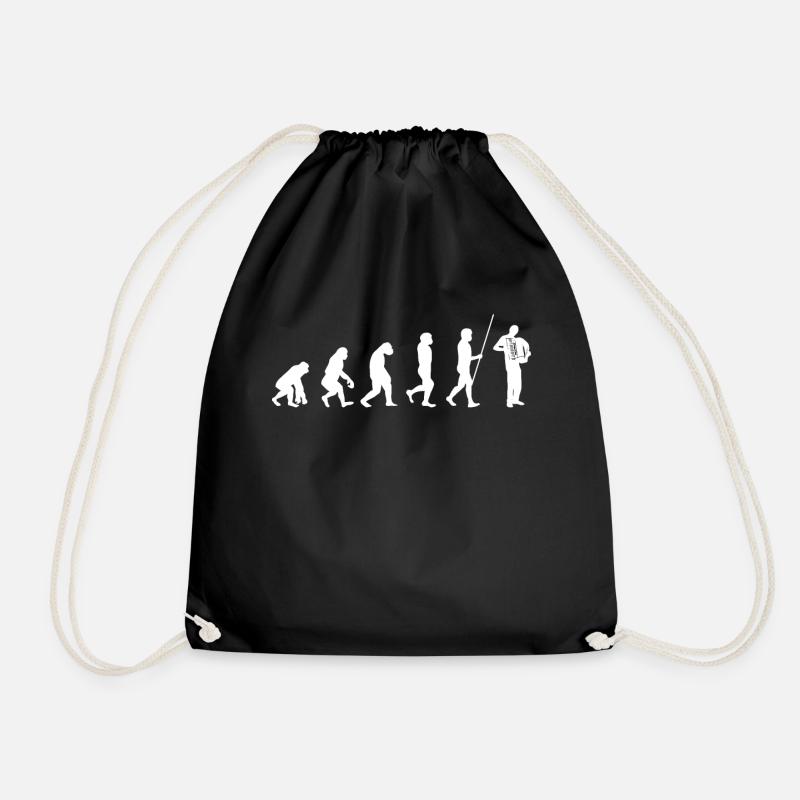Evolution Ziehharmonika Akkordeon Musikinstrument - Turnbeutel - Schwarz