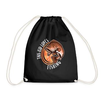 Dieses Kind liebt das Angeln Geschenk Fischliebhab - Sac de sport léger - noir - Devant