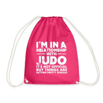 Judo - Drawstring Bag - fuchsia - Front