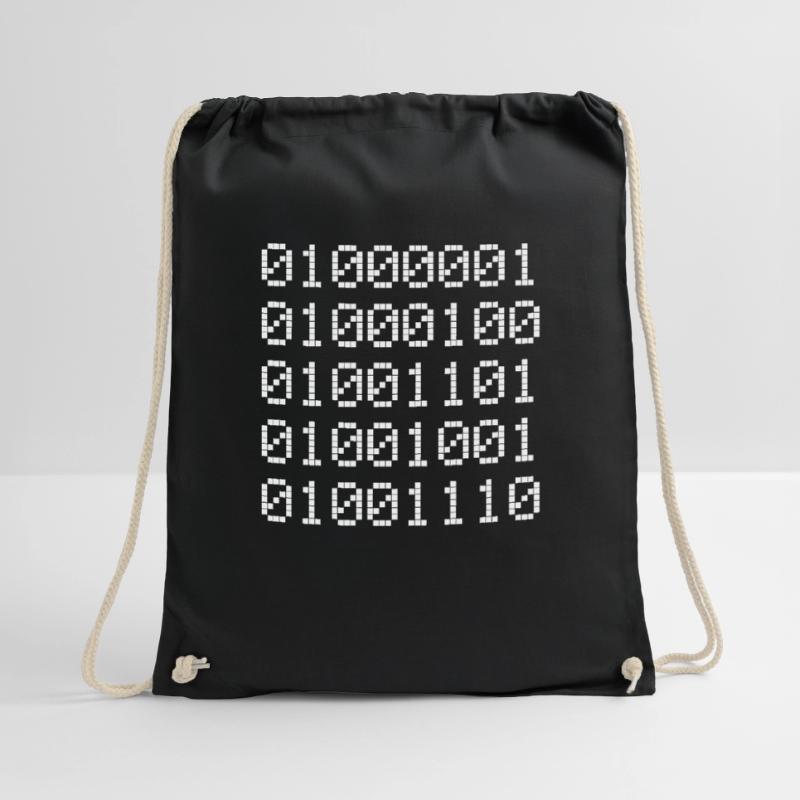 Admin Binär Binärcode Coder Informatiker Binary 01 Turnbeutel