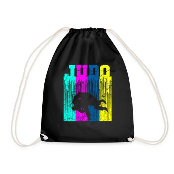 Judo - Drawstring Bag - black - Front