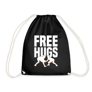 Fabuleux et merveilleux idée cadeau grappling - Sac de sport léger - noir - Devant