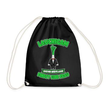 Jga Leek Groom Groom Stag Party Men - Drawstring Bag - black - Front