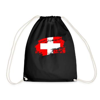 switzerland switzerland - Turnbeutel - Schwarz - Vorne
