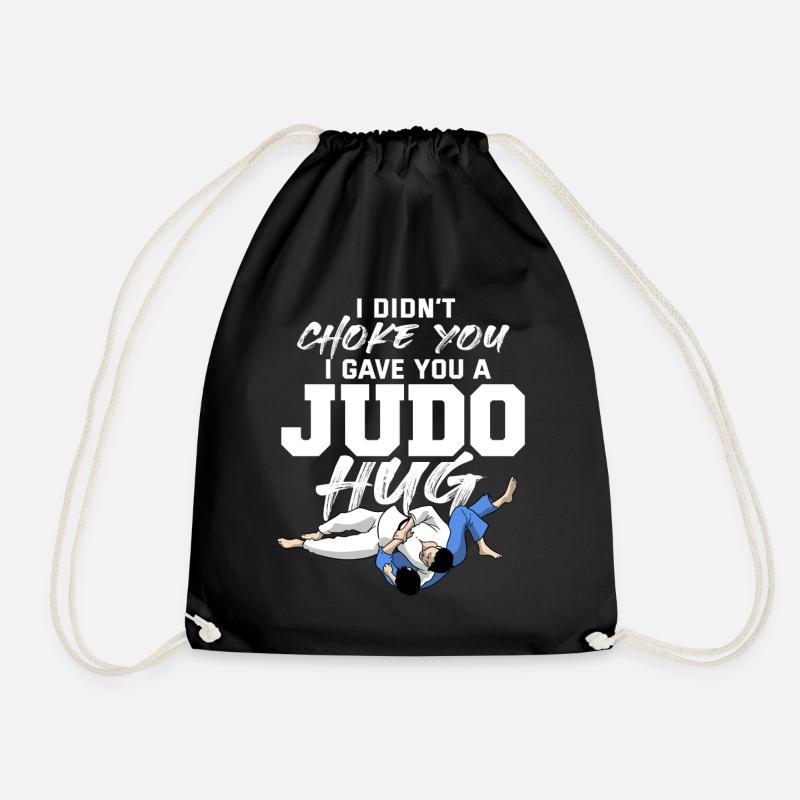 Judo - Drawstring Bag - black