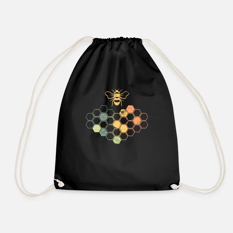 Les abeilles - Sac de sport léger - noir