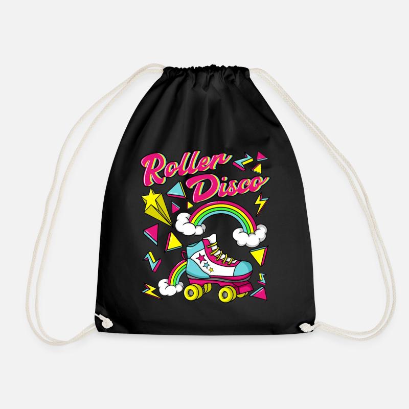 Discothèque à rouleaux - Sac de sport léger - noir