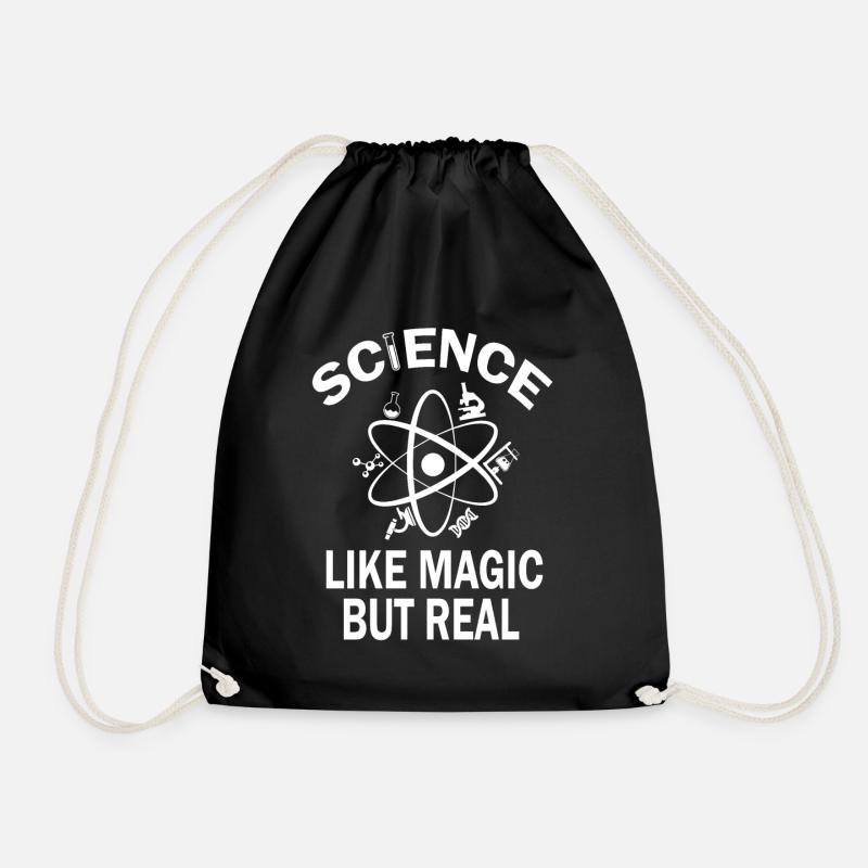 Wissenschaftler Geschenk - Turnbeutel - Schwarz