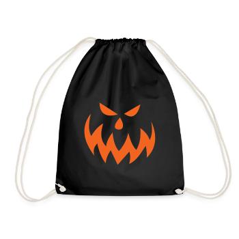Halloween kids - Drawstring Bag - black - Front